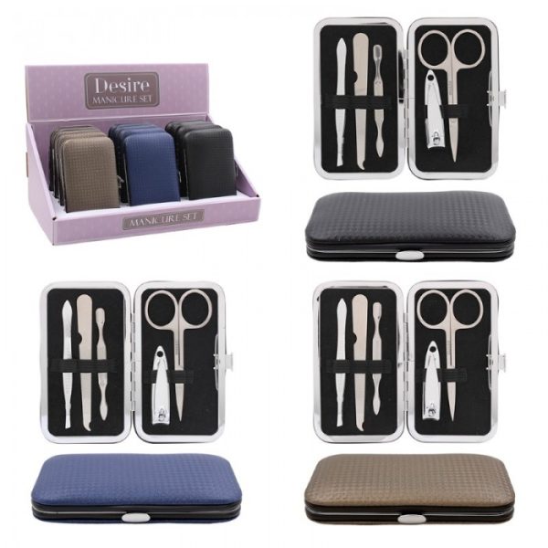 DESIRE GRAPHITE ASSORTED MANICURE SET LP73146