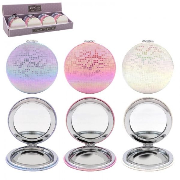 DESIRE SHIMMER ASSORTED COMPACT MIRROR LP73140