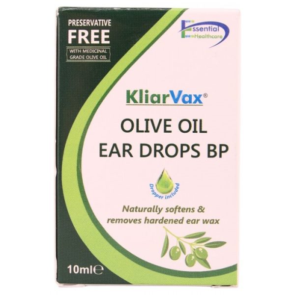 KLIARVAX OLIVE OIL EAR DROPS BP 10ML