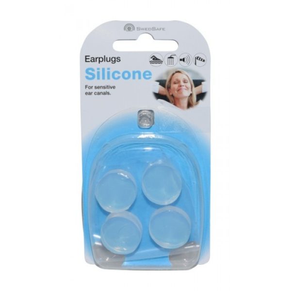 SWEDSAFE EARPLUG 2PAIRS SILICONE ONE SIZE