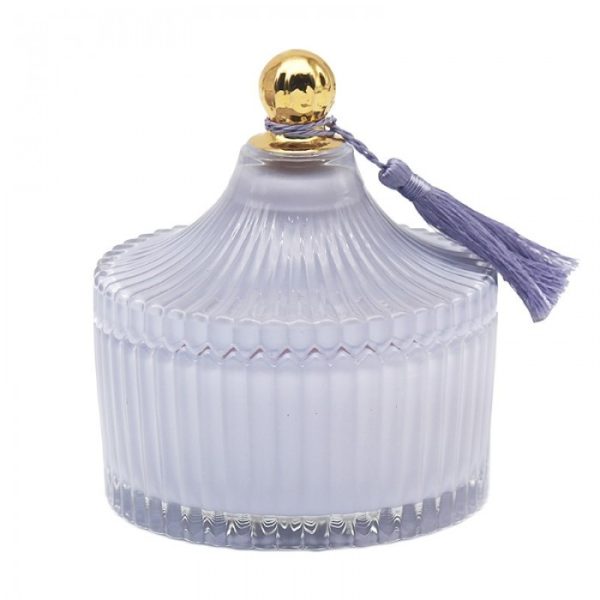 CANDLE JAR LAVENDER & CHAMOMILE (LILAC) LP72389