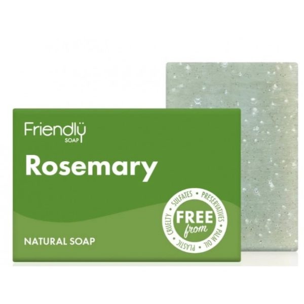 FRIENDLY BAR SOAP 95G ROSEMARY