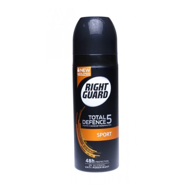 RIGHT GUARD MEN'S ANTI-PESPIRANT 150ML TD5 SPORT (RG08)