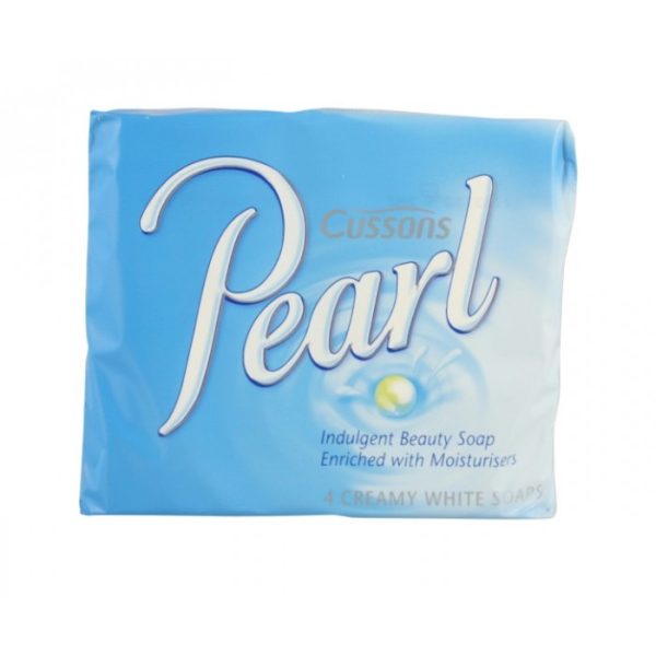 CUSSONS PEARL CREAMY WHITE BAR SOAP 90G 4 PK