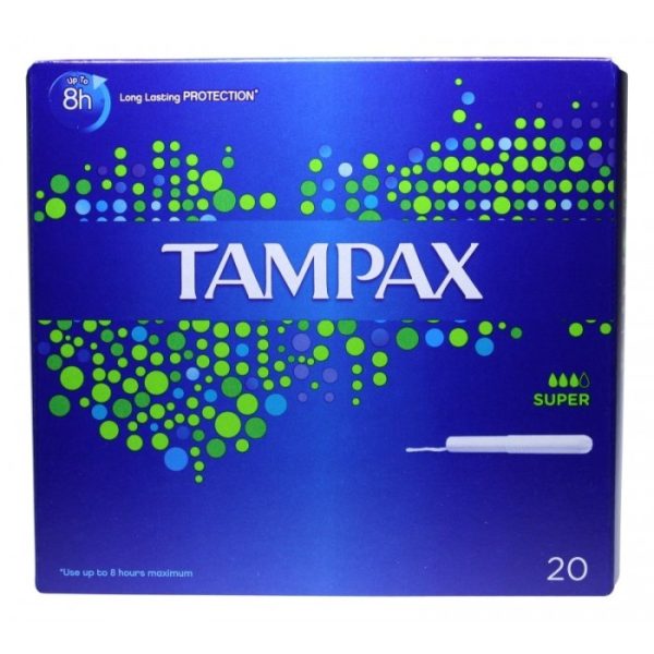 TAMPAX SUPER 20'S