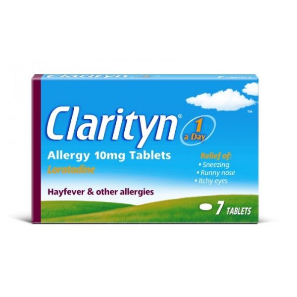 CLARITYN ALLERGY TABLETS 10MG 7'S