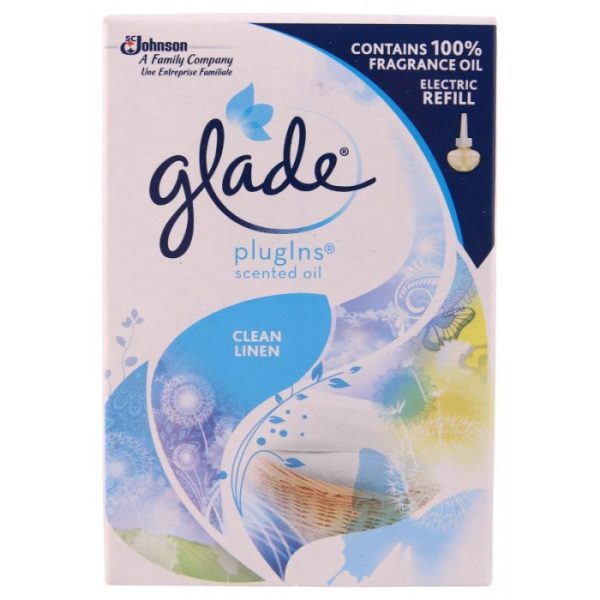 GLADE PLUG IN REFILL CLEAN LINEN