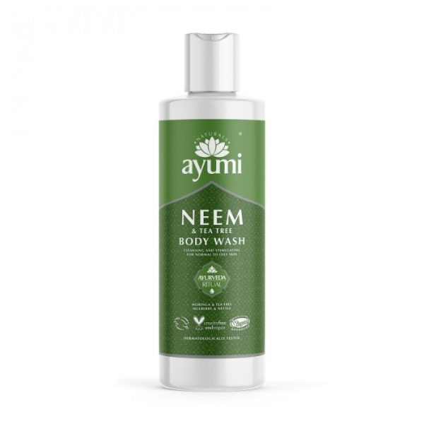 AYUMI NEEM & TEA TREE BODY WASH 250ML