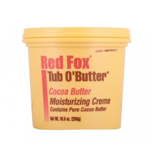 RED FOX TUB 'O' BUTTER COCOA BUTTER MOISTURISING CREAM 12OZ