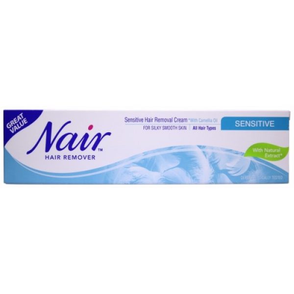 NAIR HAIR REMOVAL CREAM 100ML SENSITIVE