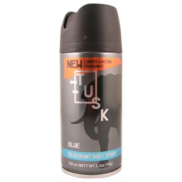 TUSK DEODRANT BODY SPRAY 150ML BLUE