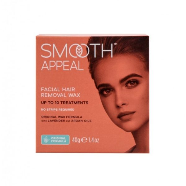 SMOOTH APPEAL FACIAL HAIR REMOVAL WAX 40G ORIGINAL