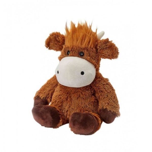 WARMIES MICROWAVEABLE SOFT TOYS HIGHLAND COW