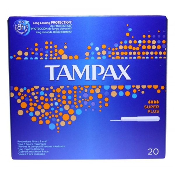 TAMPAX SUPER PLUS 20'S