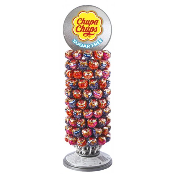 CHUPA CHUPS LOLLIPOPS CAROUSEL SUGAR FREE