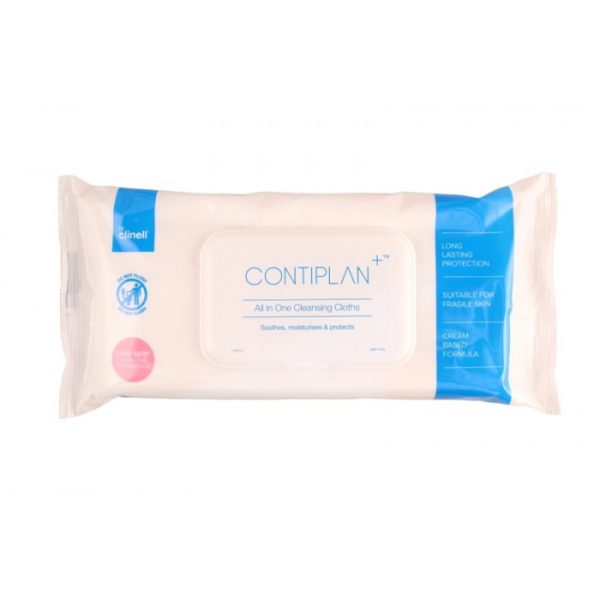 CLINELL CONTIPLAN ALL IN ONE CLEANSING CLOTHS 25'S