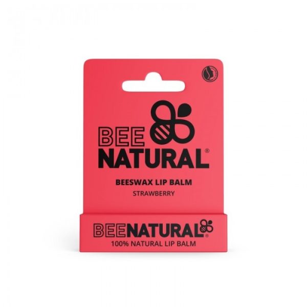 BEENATURAL BEESWAX LIP BALM 4.2G STRAWBERRY