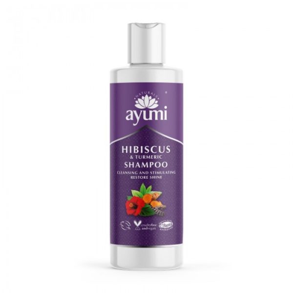 AYUMI SHAMPOO 250ML HIBISCUS & TURMERIC