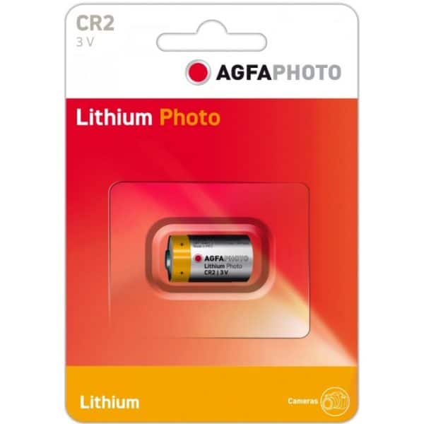 AGFA LITHIUM CAMERA BATTERIES CR2