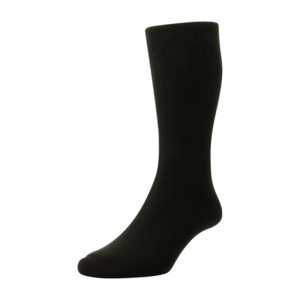 DIABETIC SOCKS BLACK (SIZE 6-11)