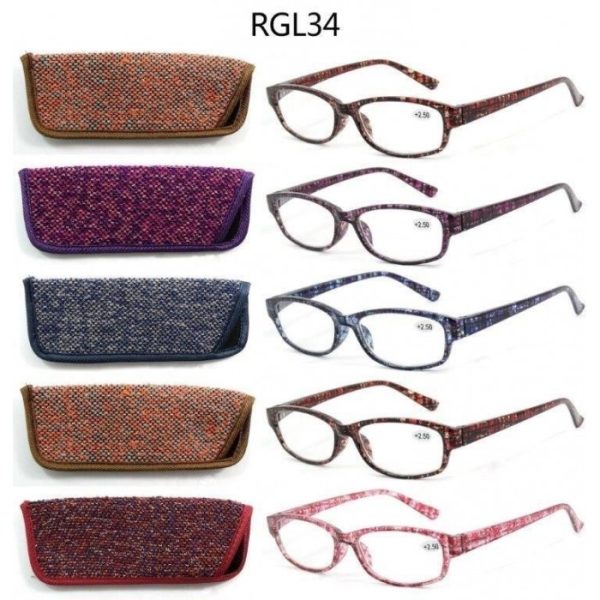 FUNKY READING GLASSES HEATHER RGL34