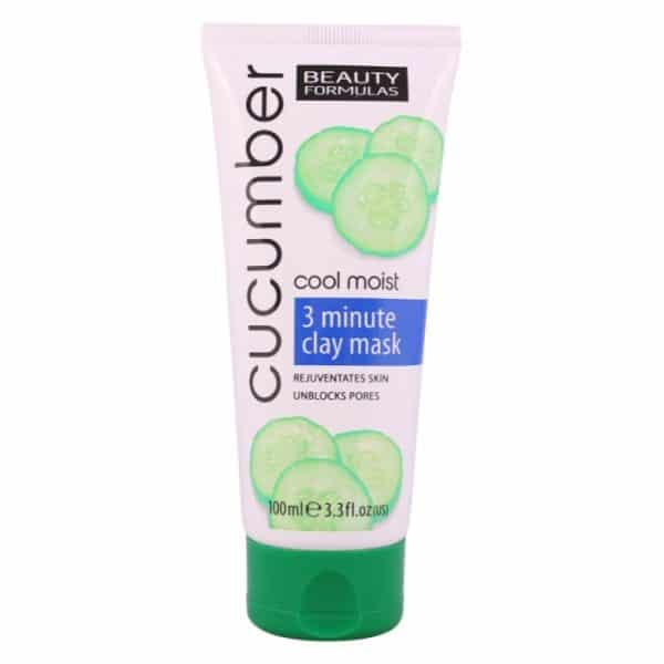 BF CUCUMBER COOL MOIST 3 MINUTE CLAY MASK 100ML