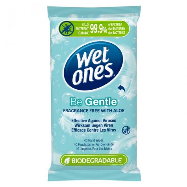 WET ONES BE GENTLE SENSITIVE 12'S