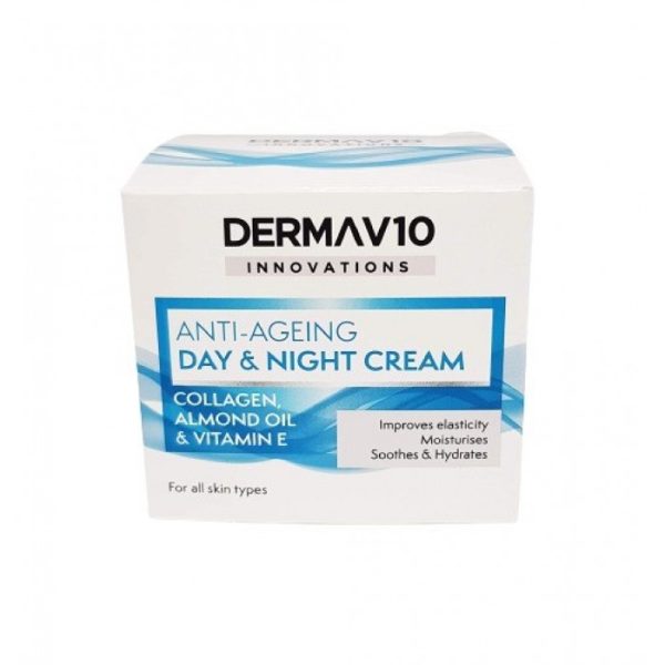 DERMA V10 INNOVATION CREAM 50ML ANTI-AGEING DAY & NIGHT