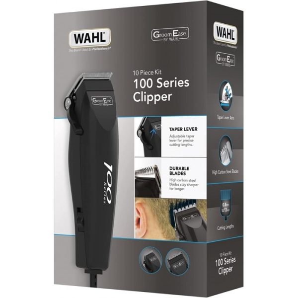 WAHL 100 SERIES CLIPPER KIT 10PCS