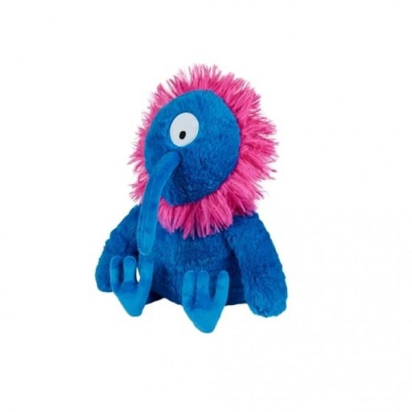 WARMIES MICROWAVEABLE SOFT TOYS BRIGHT BLUE 1 EYED MONSTER