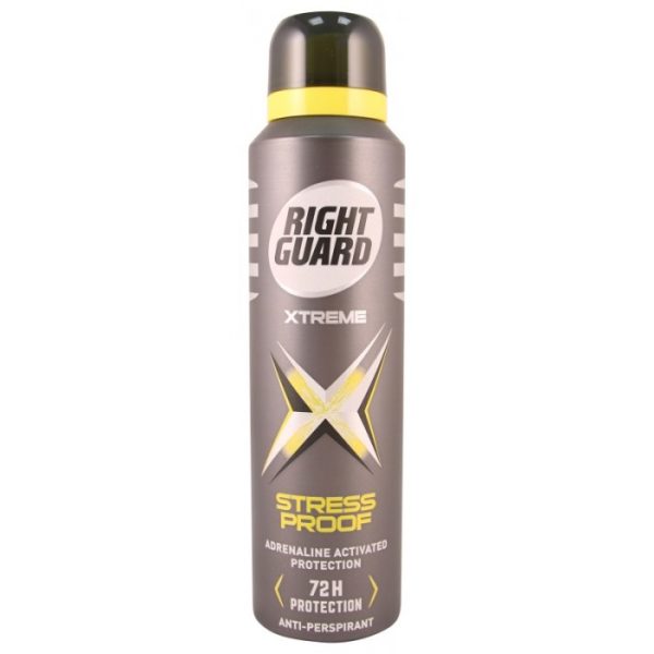 RIGHT GUARD XTREME MEN'S ANTI-PESPIRANT 150ML INVISIBLE (RG14)