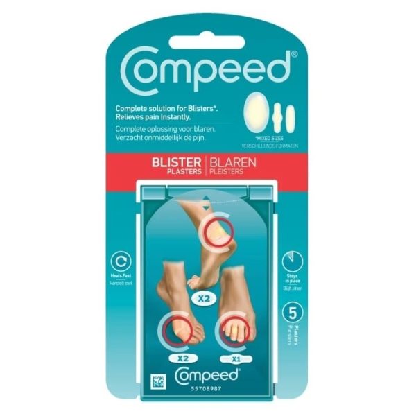 COMPEED PLASTERS BLISTER MIXED 5'S