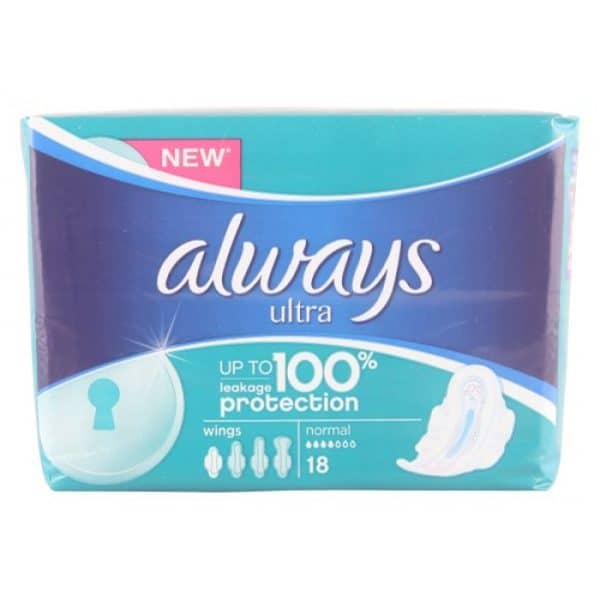 ALWAYS ULTRA SANITARY PADS NORMAL PLUS 14'S