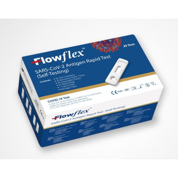 FLOWFLEX SARS-COV-2 ANTIGEN RAPID TEST - MULTIKIT 25 T