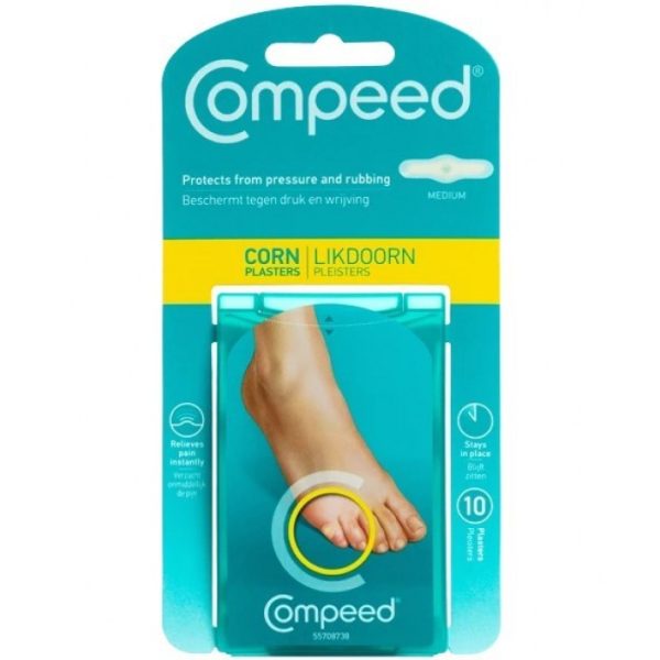 COMPEED PLASTERS CORN MEDIUM 10'S