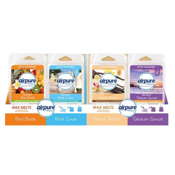 AIRPURE WAX MELTS 8PK 68G (OPTION 29)