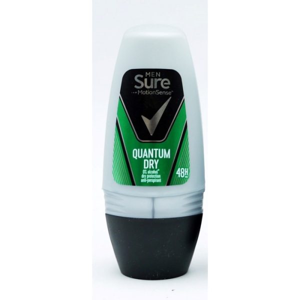 SURE MEN'S ROLL ON 50ML QUANTUM DRY*