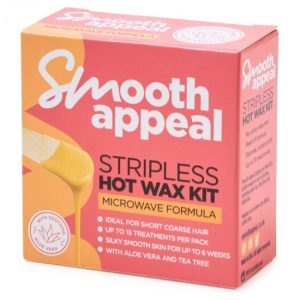 SMOOTH APPEAL FACIAL HAIR REMOVAL WAX 40G MICROWAVEABLE