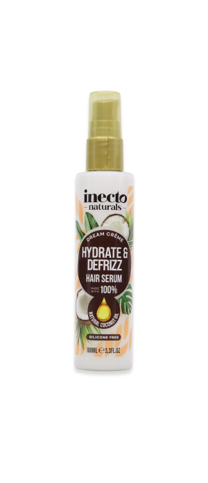 INECTO NATURALS COCONUT HYDRATE & DEFRIZZ HAIR SERUM 100ML