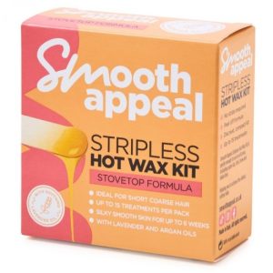 SMOOTH APPEAL FACIAL HAIR REMOVAL WAX 40G MICROWAVEABLE