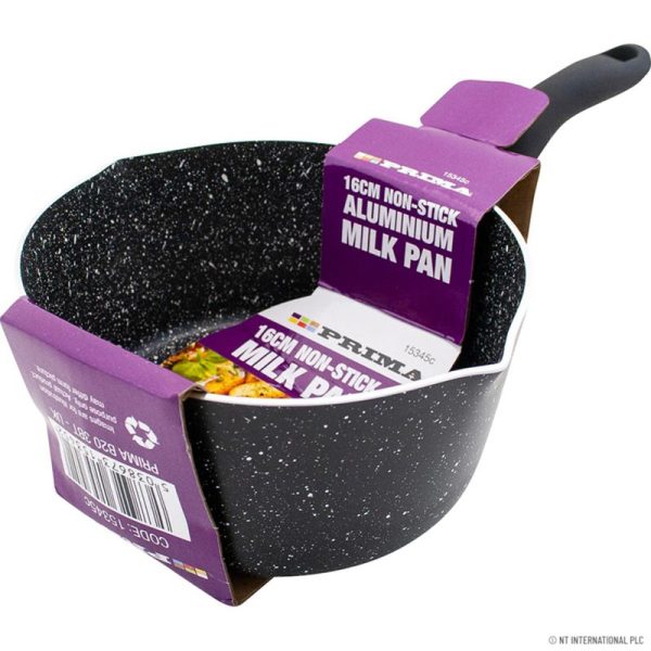 PRIMA DIAMOND MILK PAN 16CM