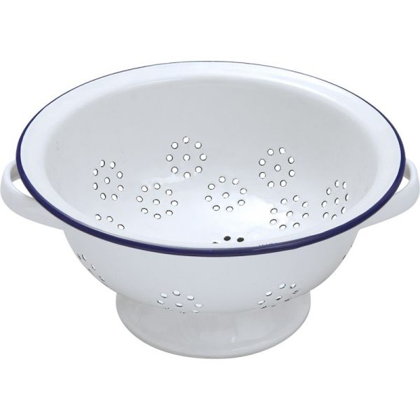 FALCON ENAMEL COLANDER 24CM WHITE (2020)