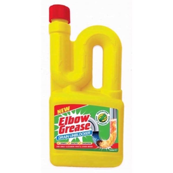 ELBOW GREASE DRAIN AWAY DRAIN UNBLOCKER 750ML