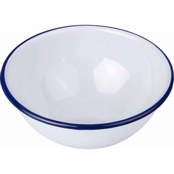 FALCON ENAMEL PUDDING BOWL 14CM