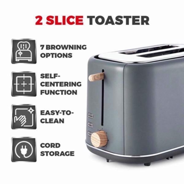 TOWER TOASTER 2 SLICE T20027G