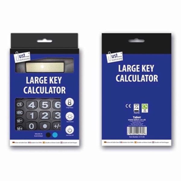 LARGE KEY DESK CALCULATOR