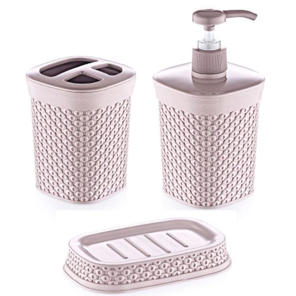 HOBBY DIAMOND 3 PC BATHROOM SET