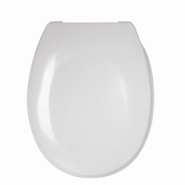 SABICHI SLOW CLOSE TOILET SEAT WHITE