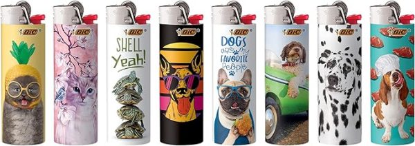 LIGHTERS ANIMALS PACK OF 50