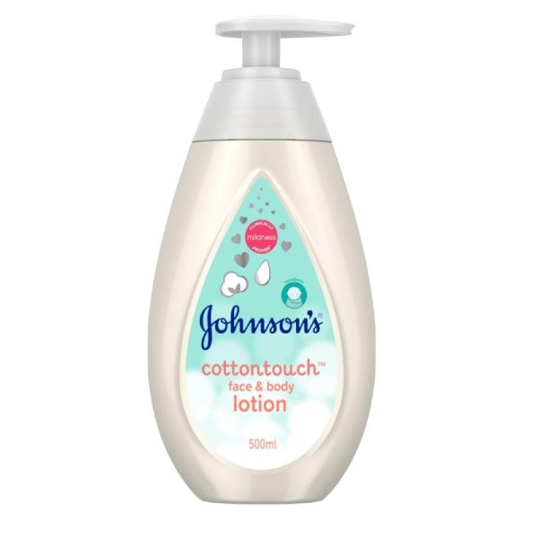 JOHNSONS COTTONTOUCH FACE & BODY LOTION 500ML PACK OF 6